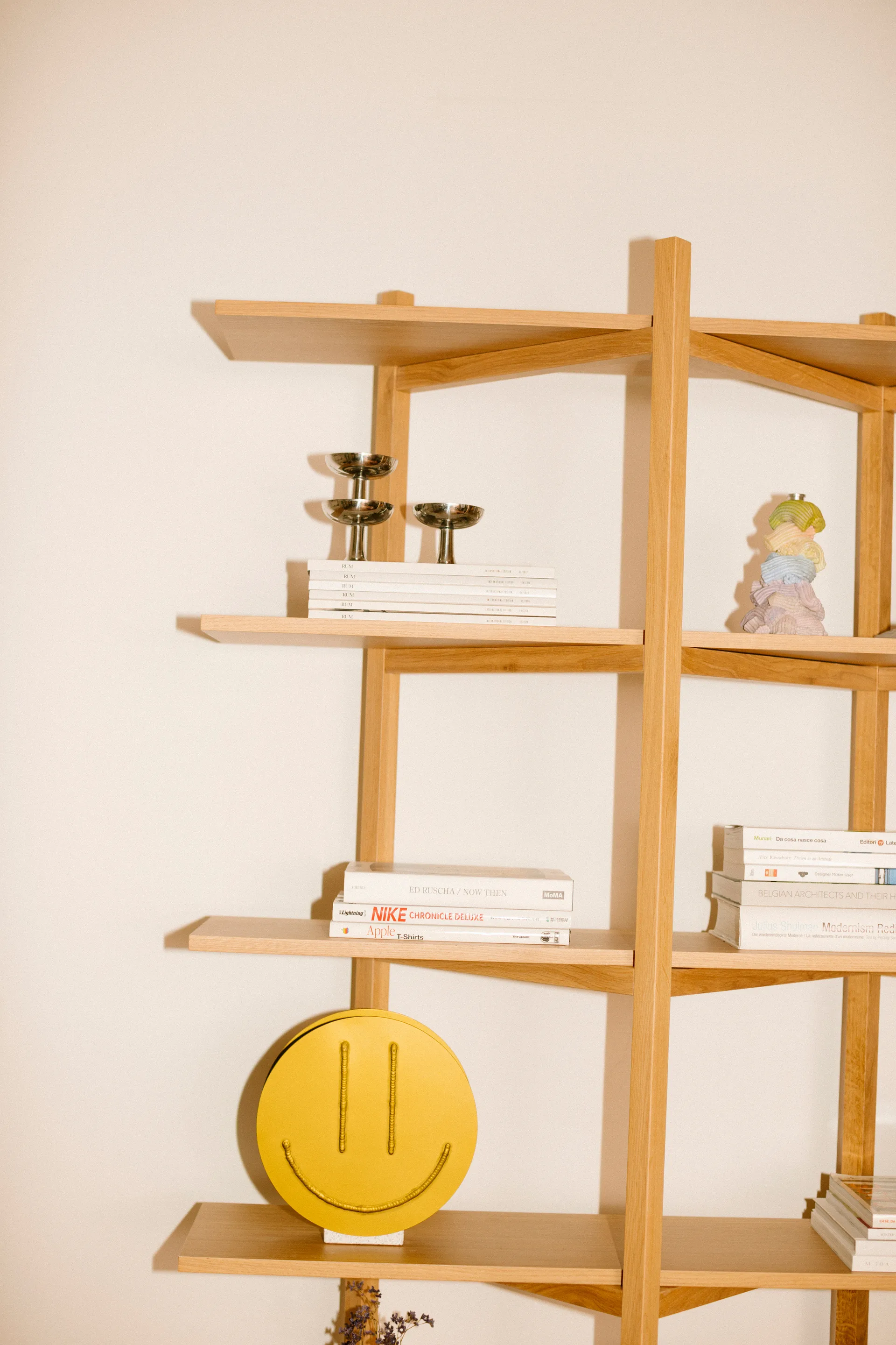 Zig Zag półka High 175x214 cm, Dąb Hem