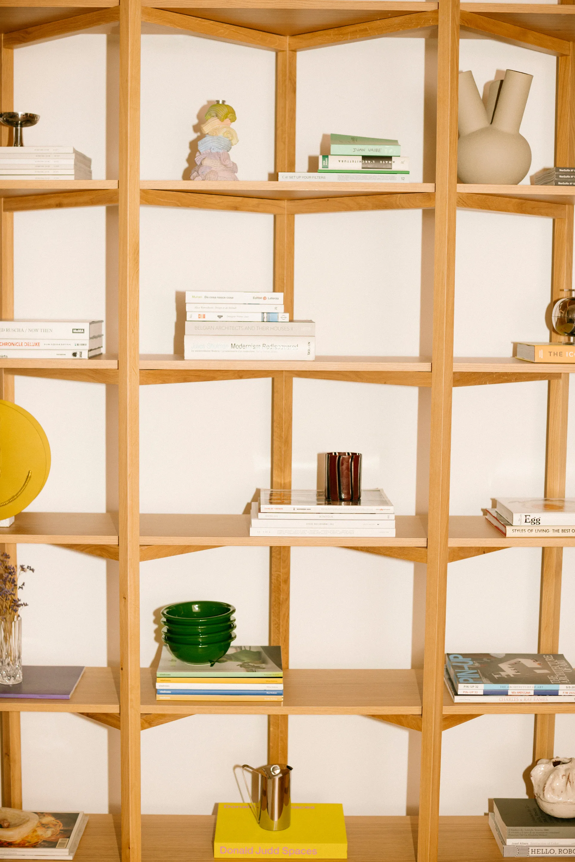 Zig Zag półka High 175x214 cm, Dąb Hem