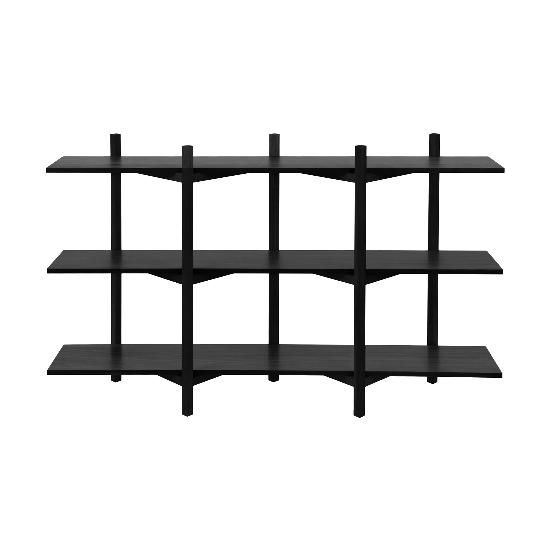 Zig Zag półka Low 175x100 cm, Black Hem