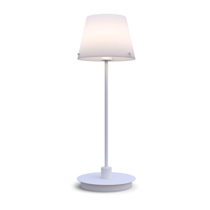 Gil il Grande lampa stołowa - Białe szkło opalowe - Herstal