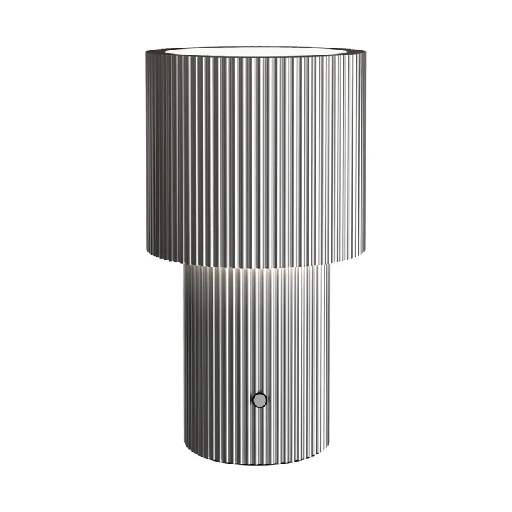 Iluma lampa stołowa przenośna - Srebrny - Herstal