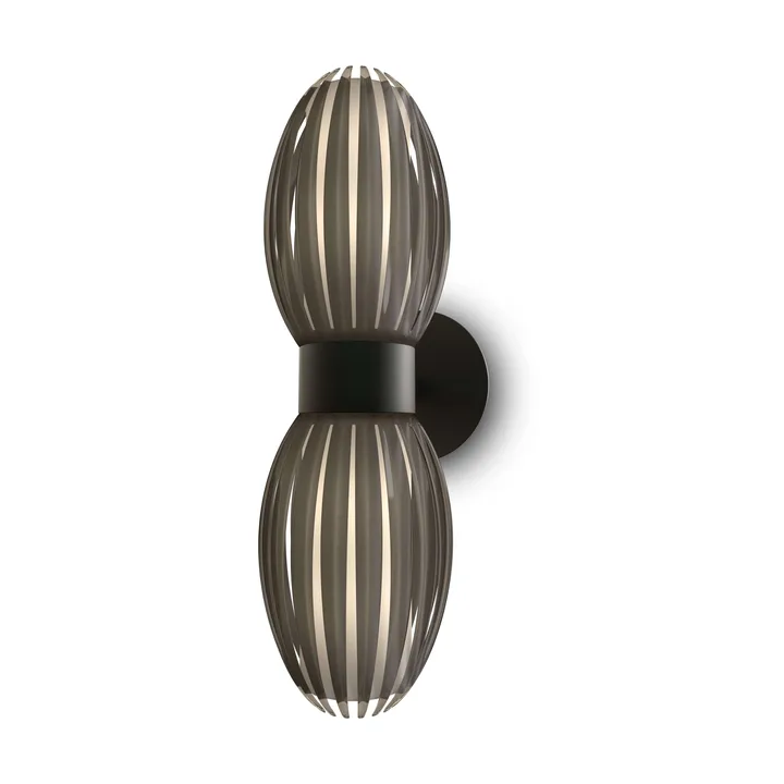 Kinkiet Tentacle duo 34 cm - Czarny-ciemnoszary - Herstal