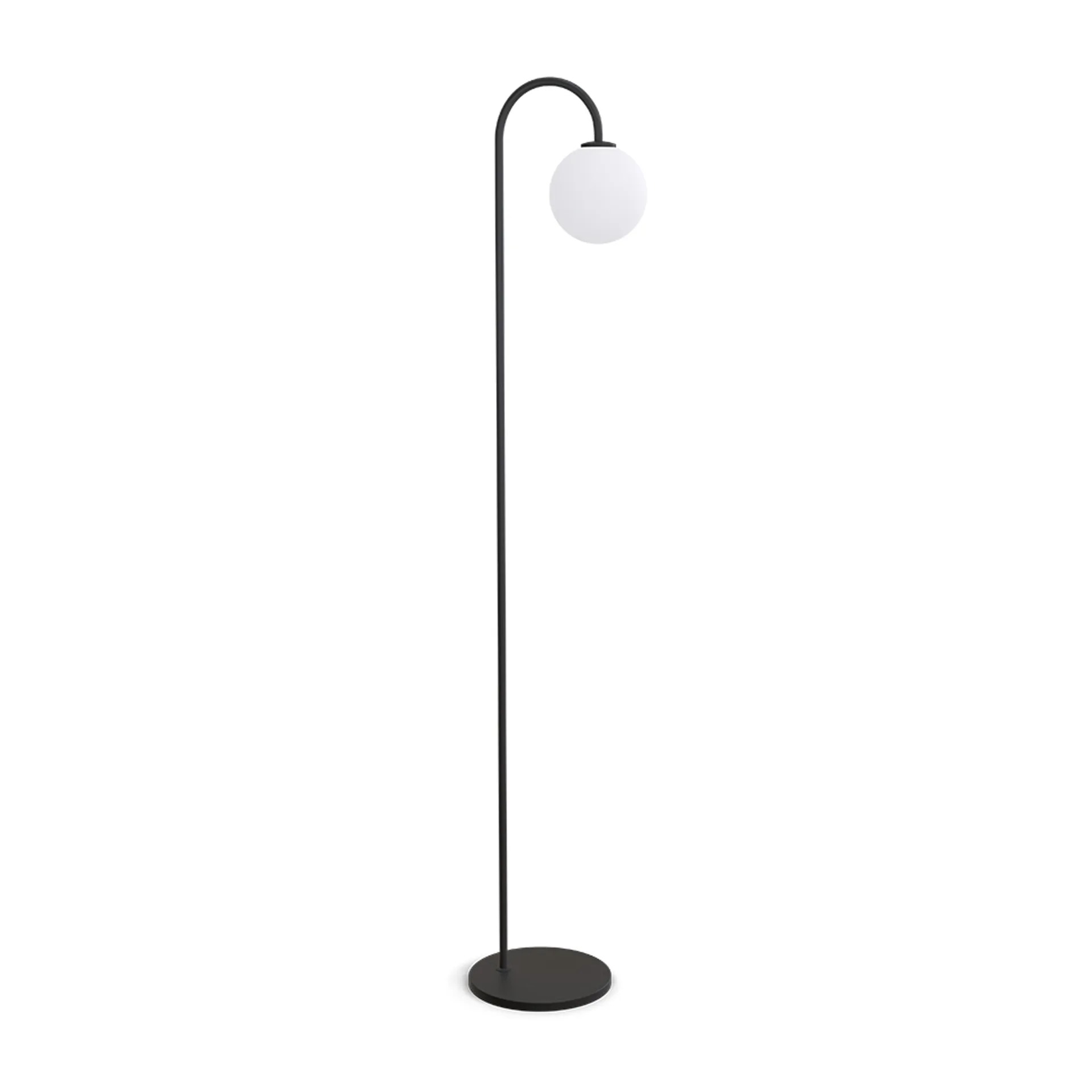 Lampa podłogowa Ballon 137 cm, Czarny Herstal