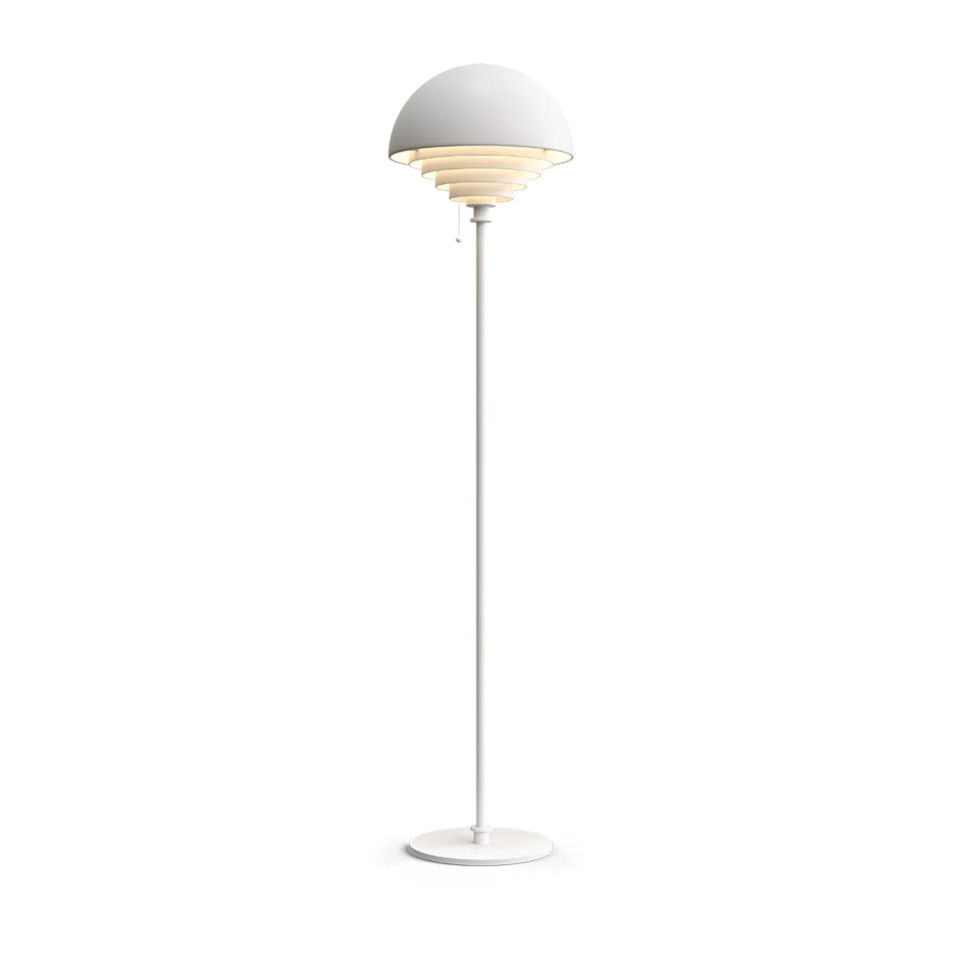 Lampa podłogowa Motown 150 cm, Biały Herstal