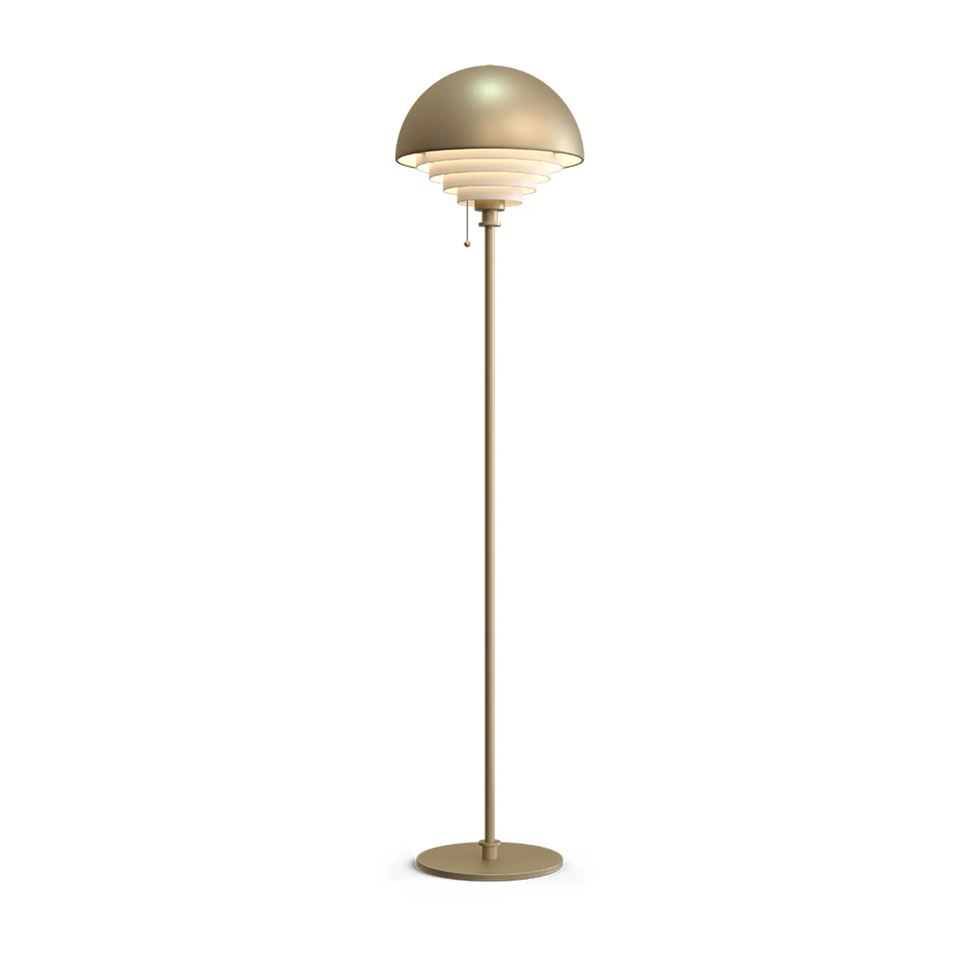 Lampa podłogowa Motown 150 cm, Mosiądz Herstal