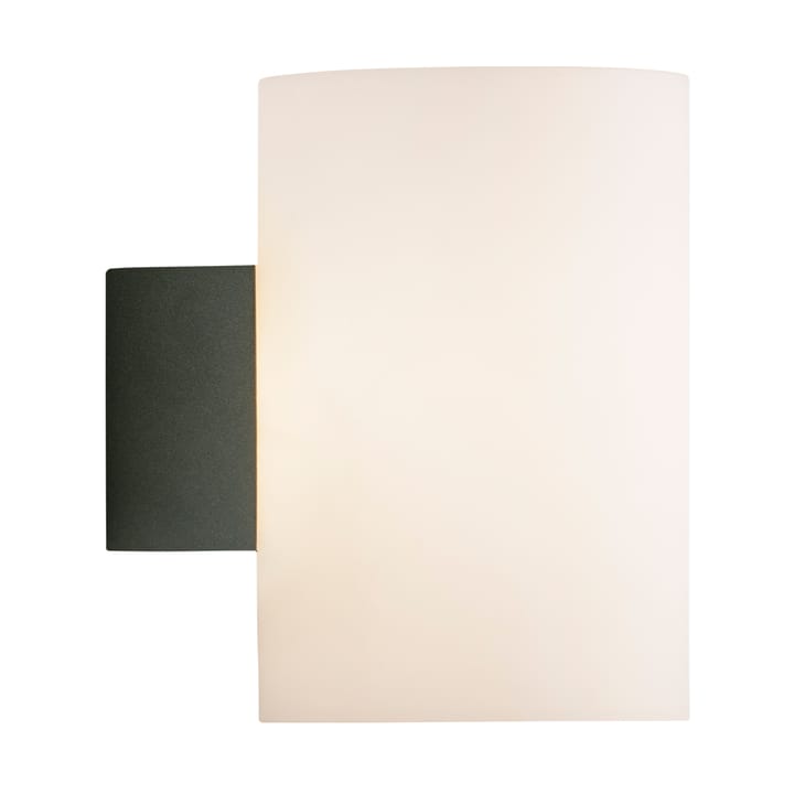Lampa ścienna Evoke duża - Antracyt-szkło opalowe - Herstal