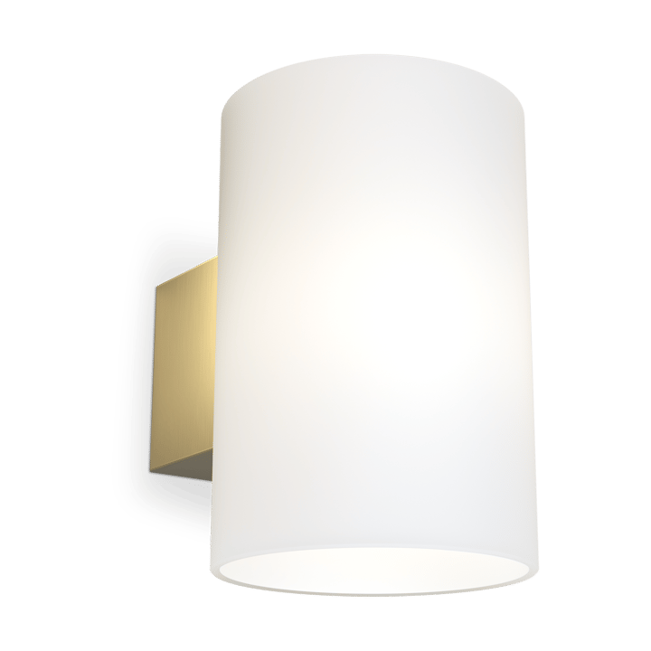 Lampa ścienna Evoke duża - Satin brass-szkło opalowe - Herstal