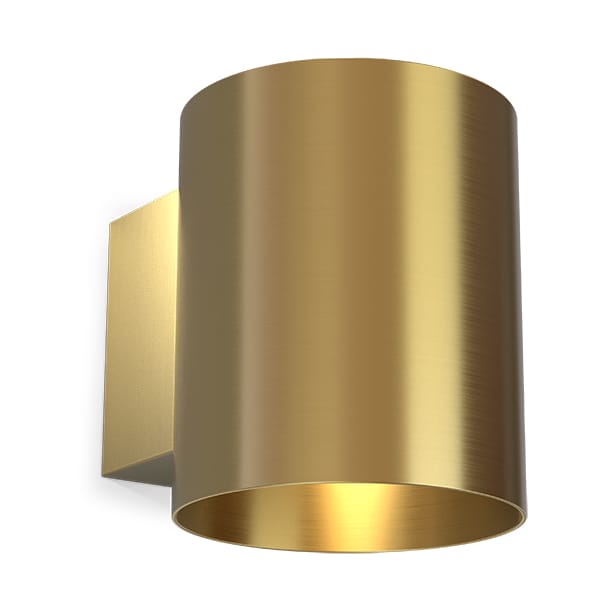 Lampa ścienna Evoke mała - Satin brass - Herstal
