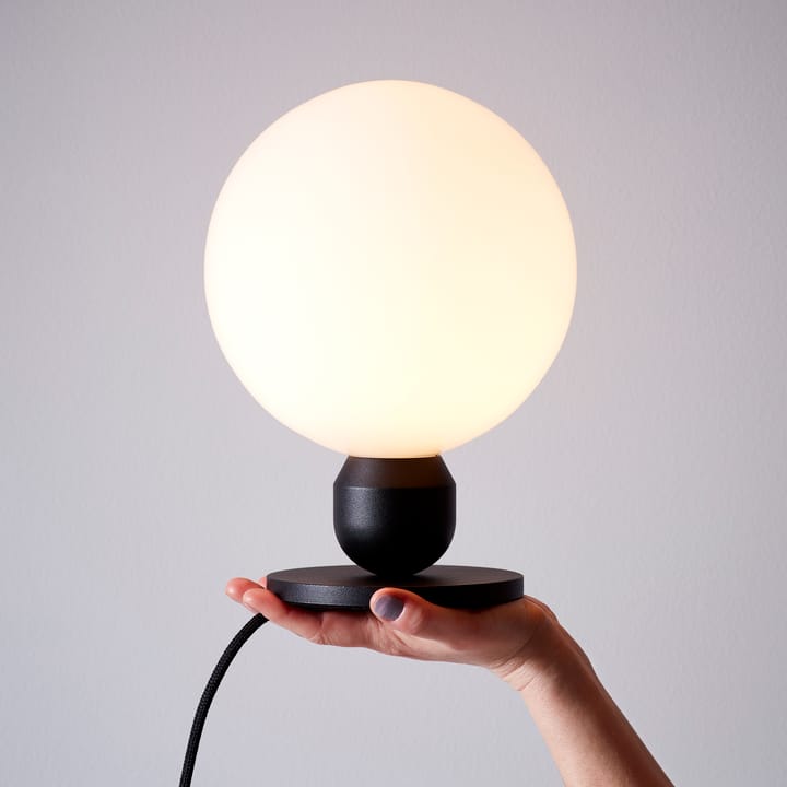 Lampa stołowa Atom, Czarny Herstal