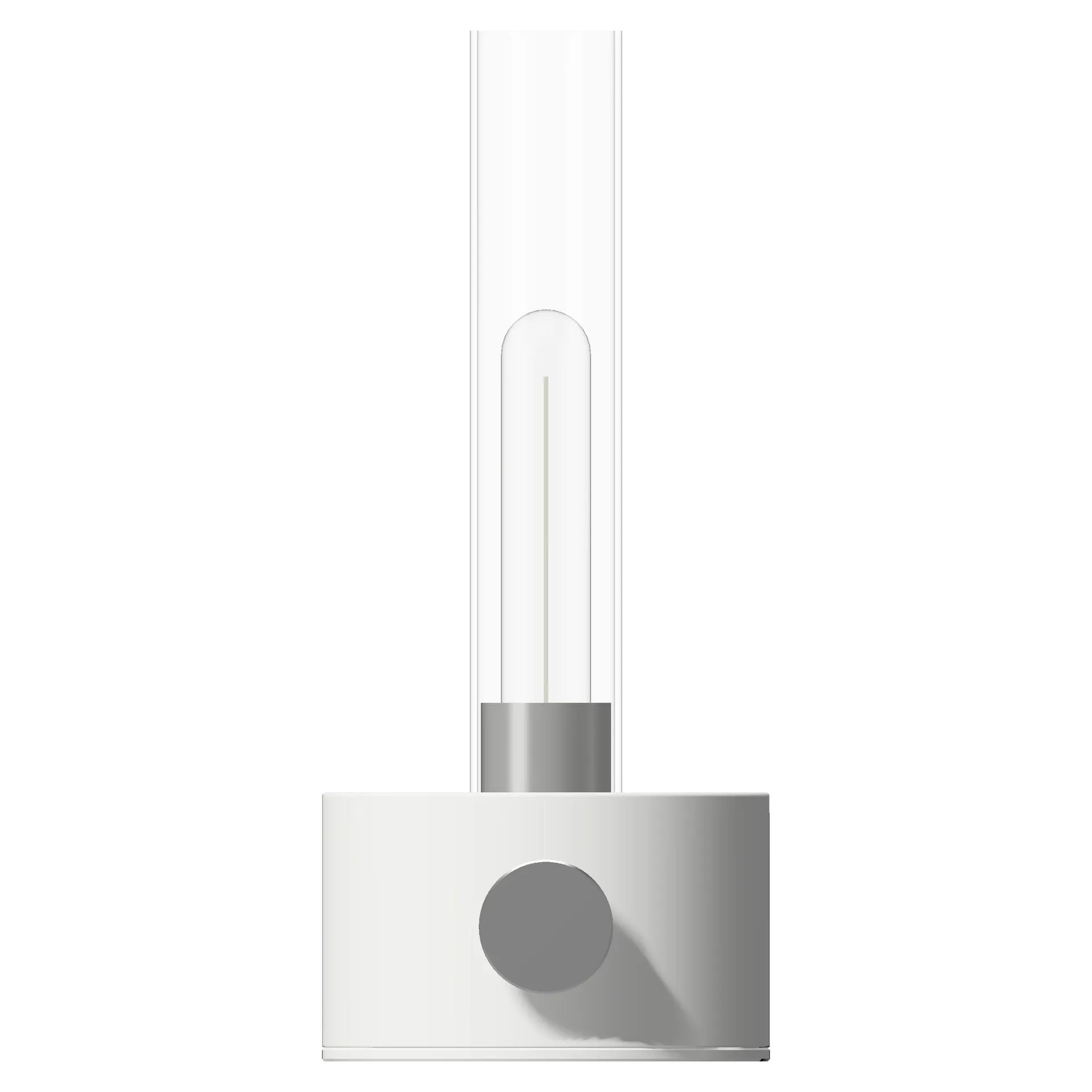 Lampa stołowa Harbor duża, Matowa biel Herstal