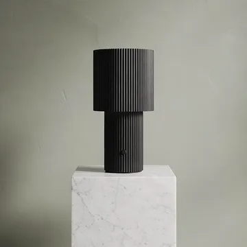 Lampa stołowa przenośna Iluma - Jet black - Herstal