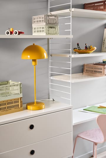 Lampa stołowa Vienda - Mango yellow - Herstal