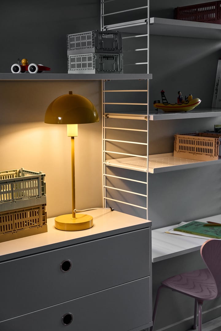 Lampa stołowa Vienda, Mango yellow Herstal