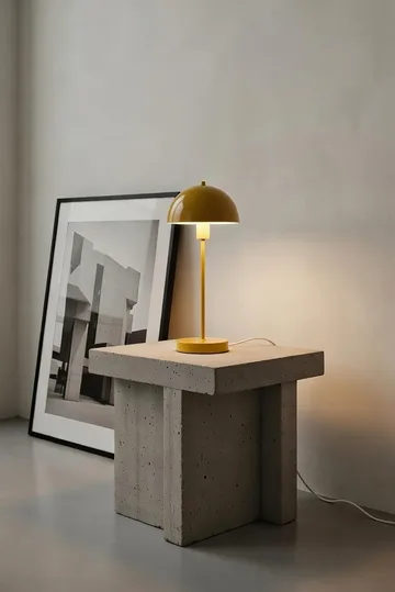 Lampa stołowa Vienda - Mango yellow - Herstal