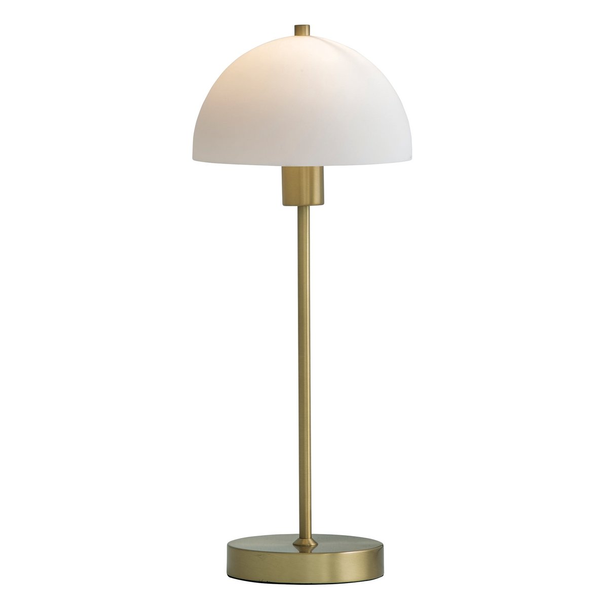 Фото - Настільна лампа Herstal Lampa stołowa Vienda mosiądz - biały