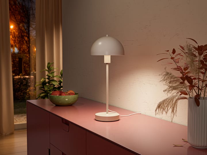 Lampa stołowa Vienda, Putty grey Herstal