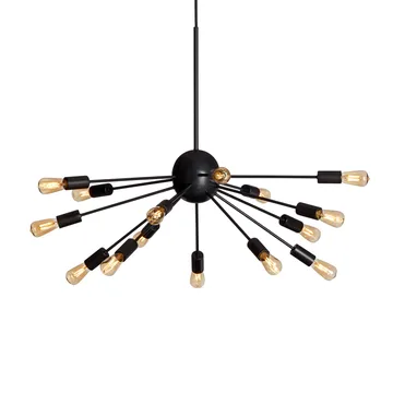 Lampa sufit - Czarny - Herstal