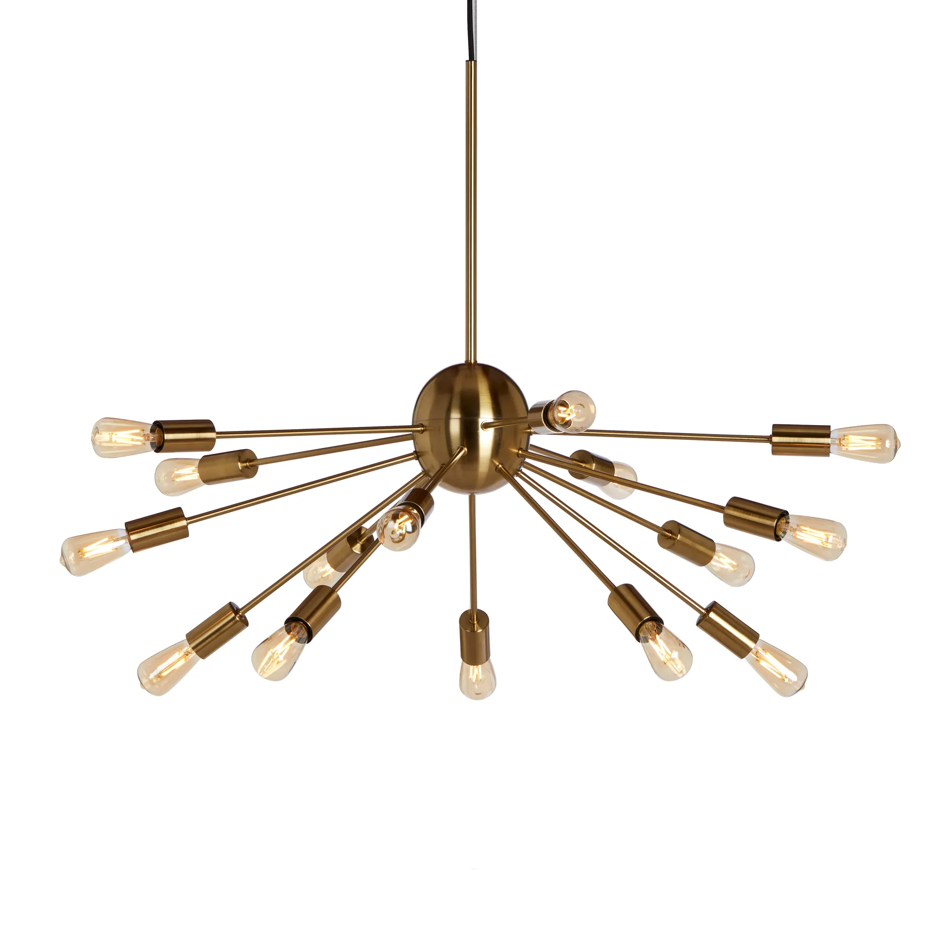 Lampa sufit, Satin brass Herstal
