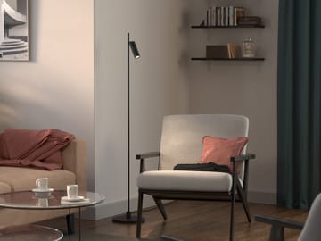 Pipeline lampa podłogowa - Matowa czerń - Herstal