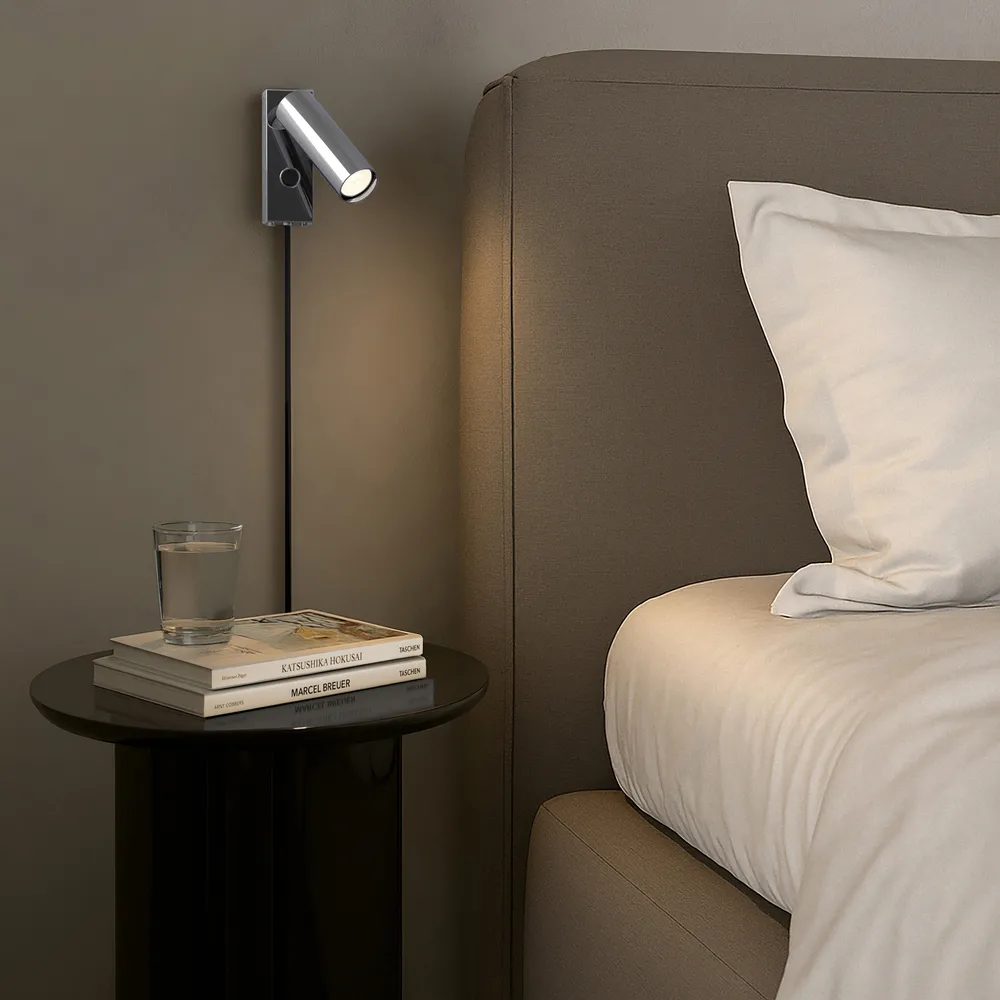 Pipeline lampa ścienna, Chrom Herstal