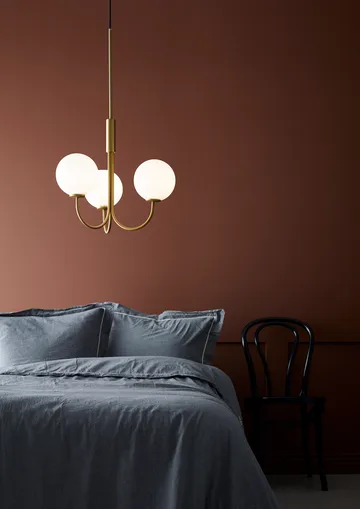 Żyrandol Ballon - mosiądz, Ø45 cm - Herstal