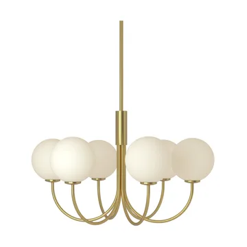 Żyrandol Ballon - Satin brass, Ø60 cm - Herstal
