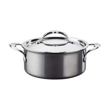 Garnek z pokrywką Hestan Nanobond 2,8 l - Stal nierdzewna - Hestan