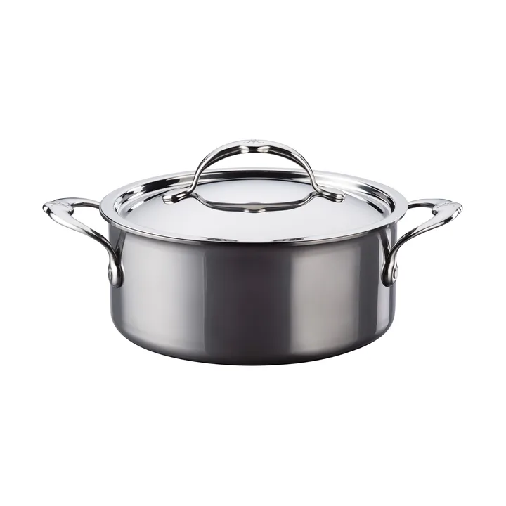 Garnek z pokrywką Hestan Nanobond 2,8 l - Stal nierdzewna - Hestan