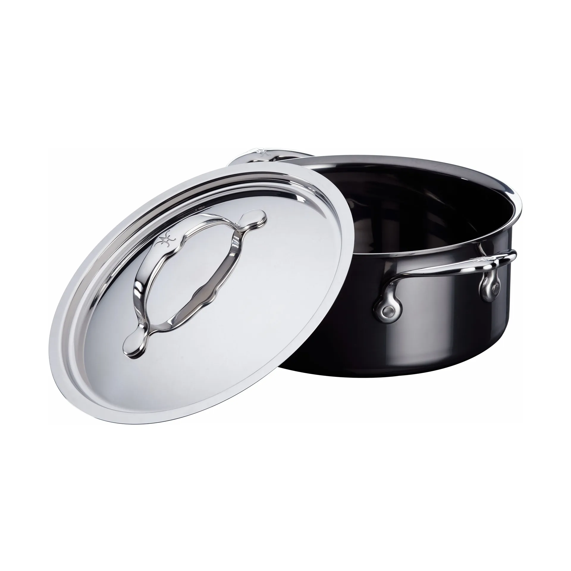 Garnek z pokrywką Hestan Nanobond 2,8 l, Stal nierdzewna Hestan
