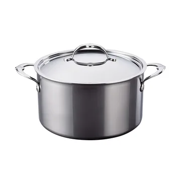 Garnek z pokrywką Hestan Nanobond 7,6 L - Stal nierdzewna - Hestan