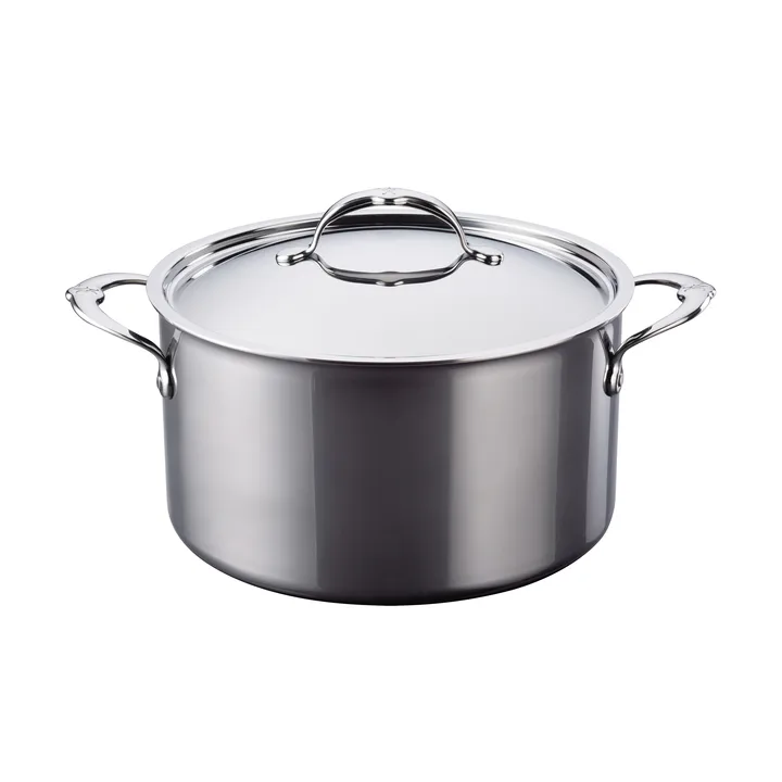 Garnek z pokrywką Hestan Nanobond 7,6 L - Stal nierdzewna - Hestan