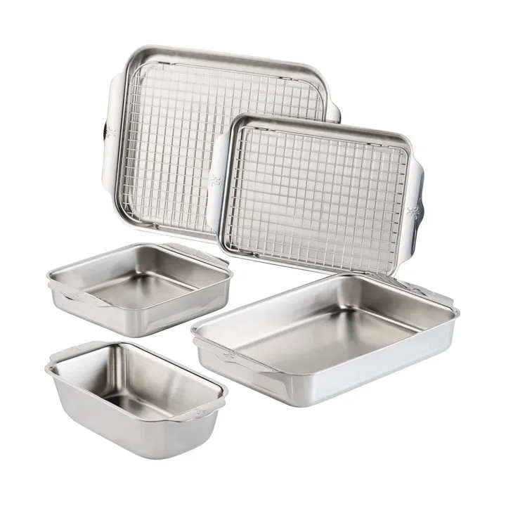 Hestan Ovenbond essential zestaw do piekarnika - Stal nierdzewna, 7 części - Hestan