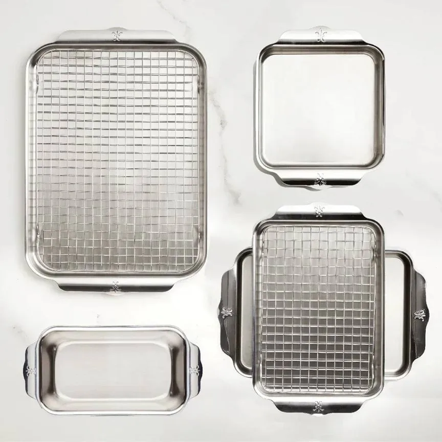 Hestan Ovenbond essential zestaw do piekarnika, Stal nierdzewna, 7 części Hestan