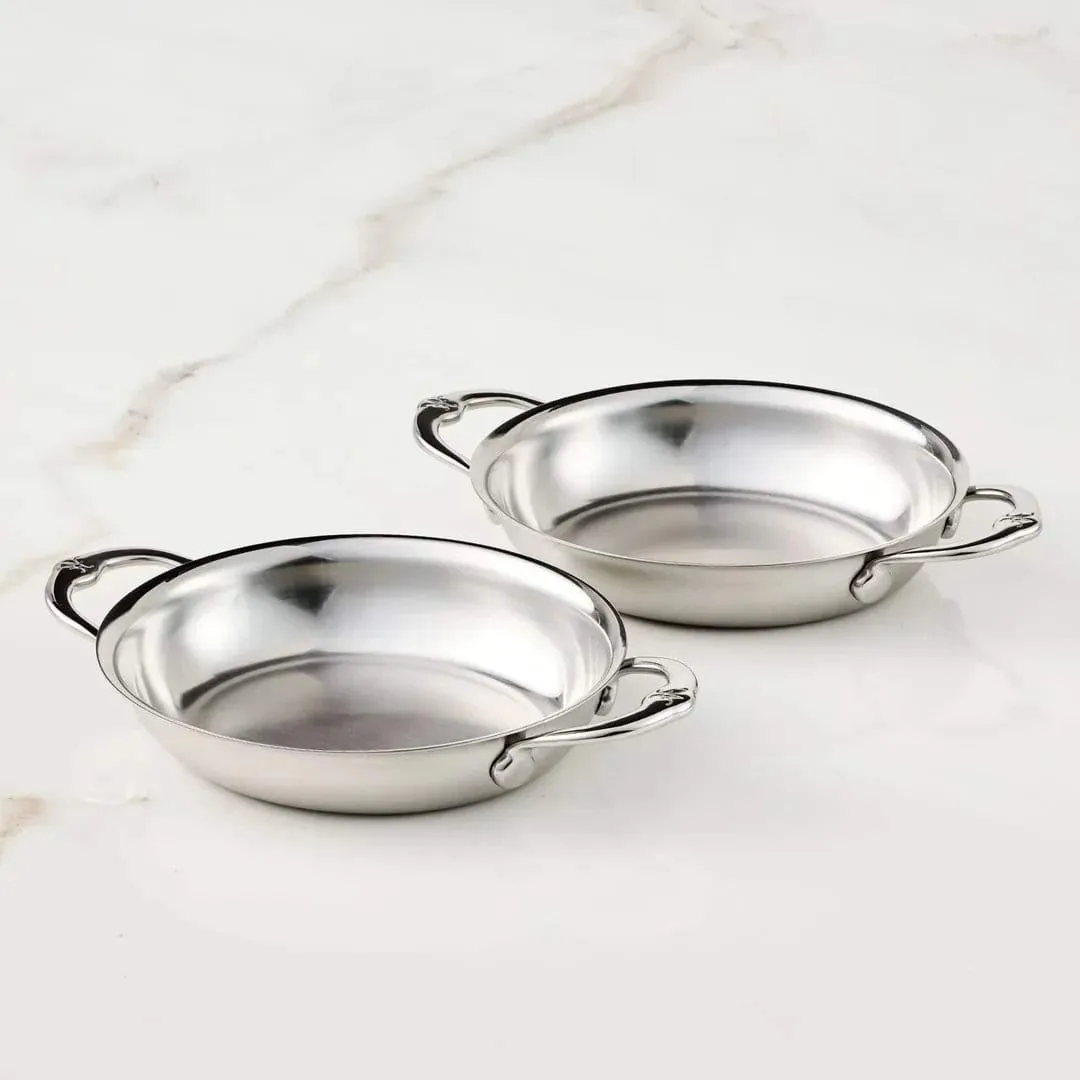 Hestan Provisions owalna forma do zapiekania, Mini, otwarty, 2 szt., 17 cm Hestan