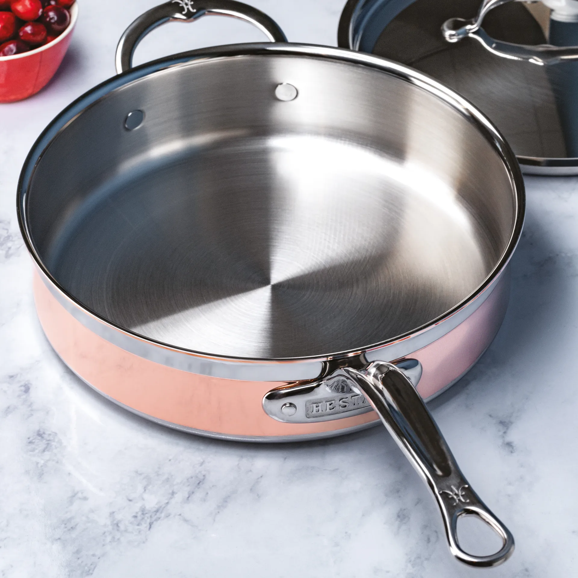 Patelnia sauté Hestan Copperbond 26 cm, Miedź Hestan