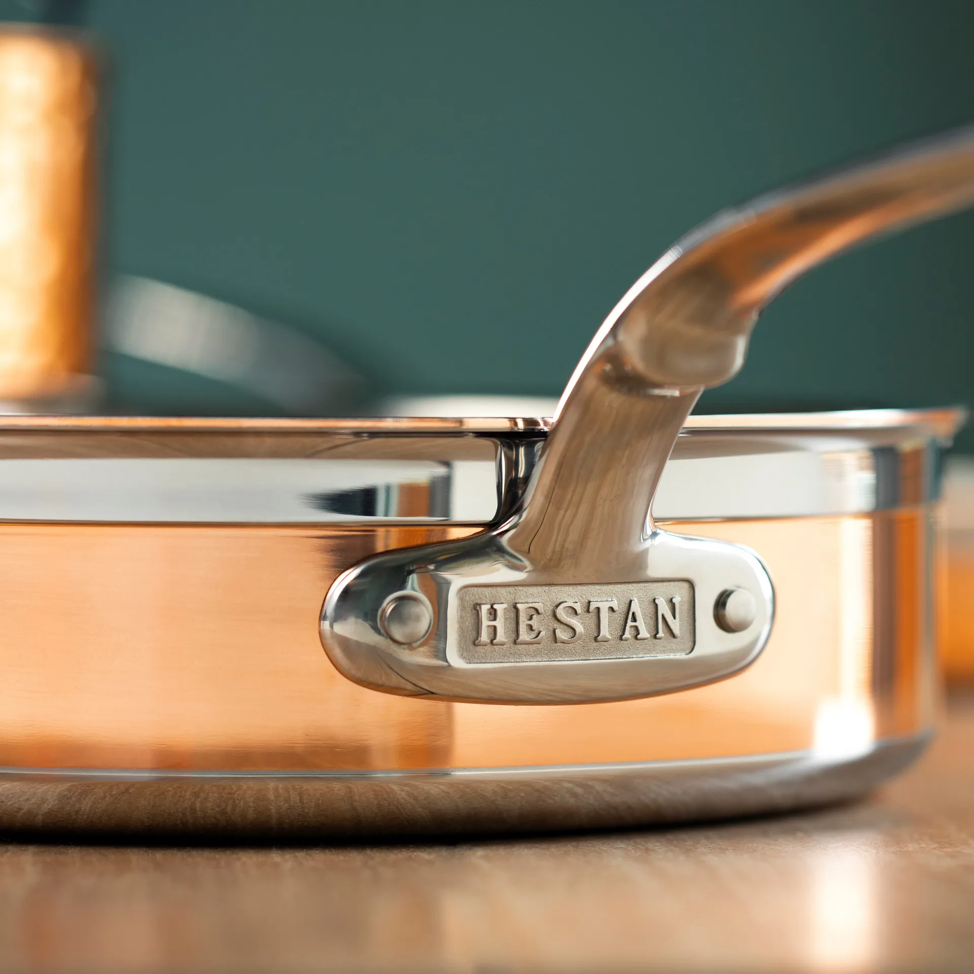 Patelnia sauté Hestan Copperbond 26 cm, Miedź Hestan