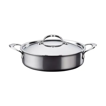 Patelnia sauté z pokrywką Hestan Nanobond 26 cm - Stal nierdzewna - Hestan