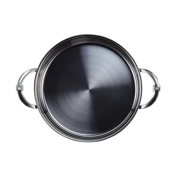 Patelnia sauté z pokrywką Hestan Nanobond 26 cm - Stal nierdzewna - Hestan