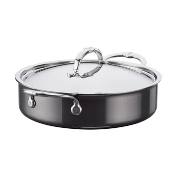 Patelnia sauté z pokrywką Hestan Nanobond 26 cm - Stal nierdzewna - Hestan