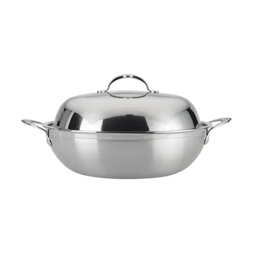Wok z pokrywką Hestan Probond 36 cm - Stal nierdzewna - Hestan