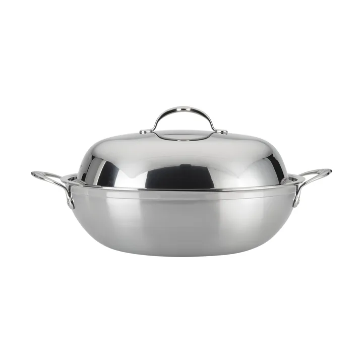 Wok z pokrywką Hestan Probond 36 cm - Stal nierdzewna - Hestan