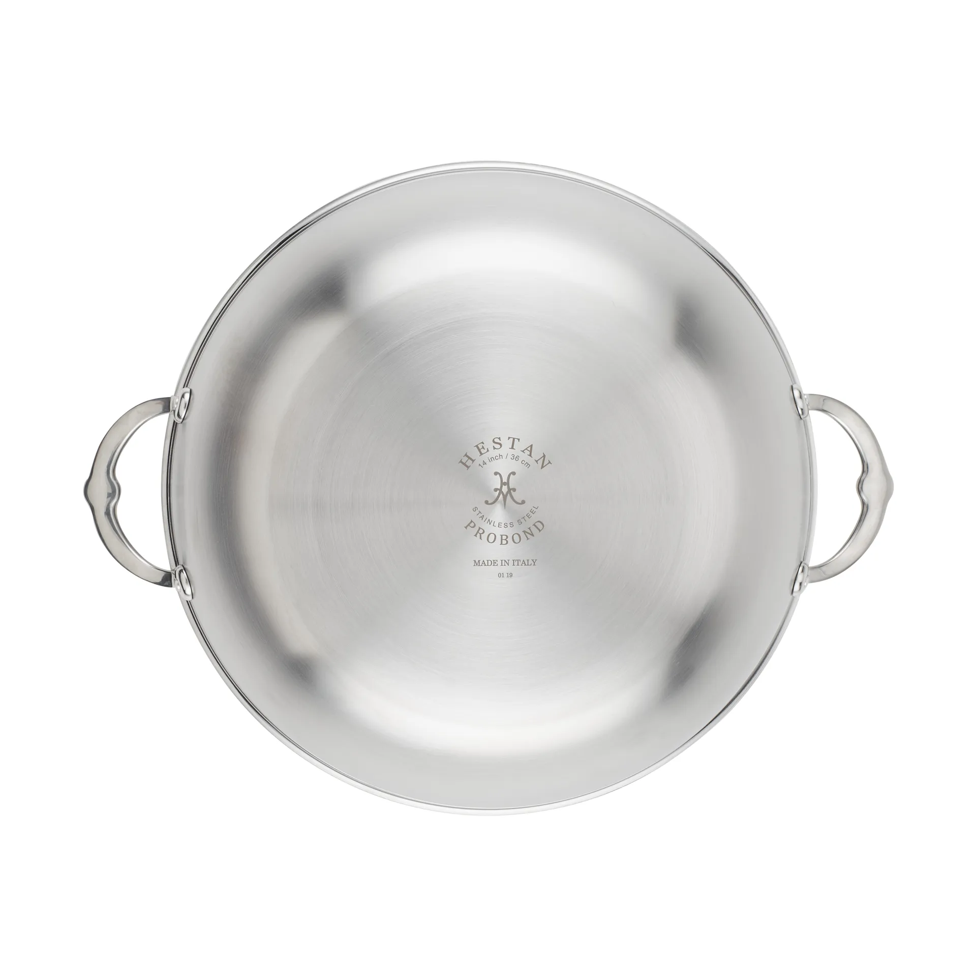 Wok z pokrywką Hestan Probond 36 cm, Stal nierdzewna Hestan