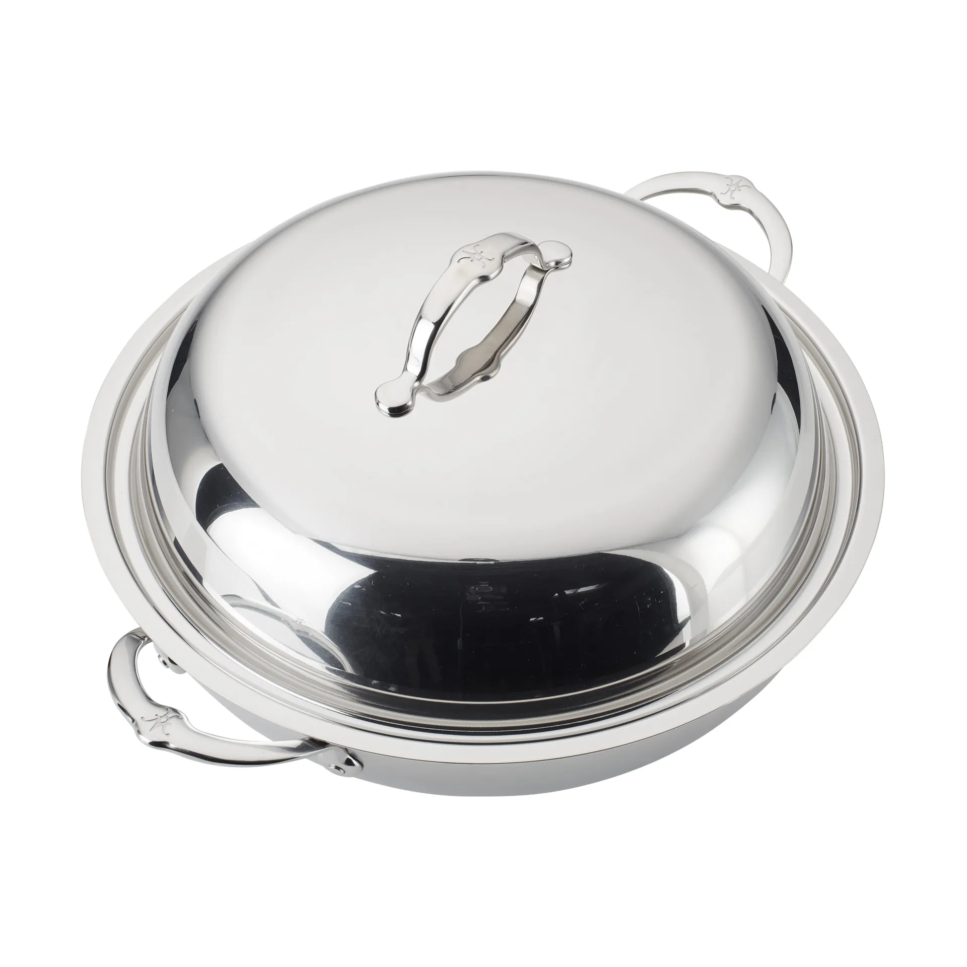Wok z pokrywką Hestan Probond 36 cm, Stal nierdzewna Hestan