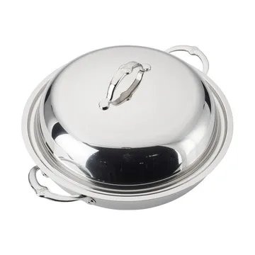Wok z pokrywką Hestan Probond 36 cm - Stal nierdzewna - Hestan