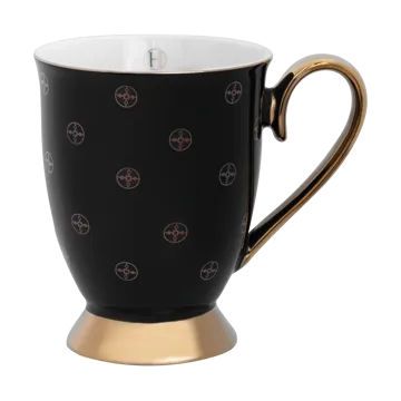 Anima Gemella Nero kubek 280 ml - Czarny - Hilke Collection