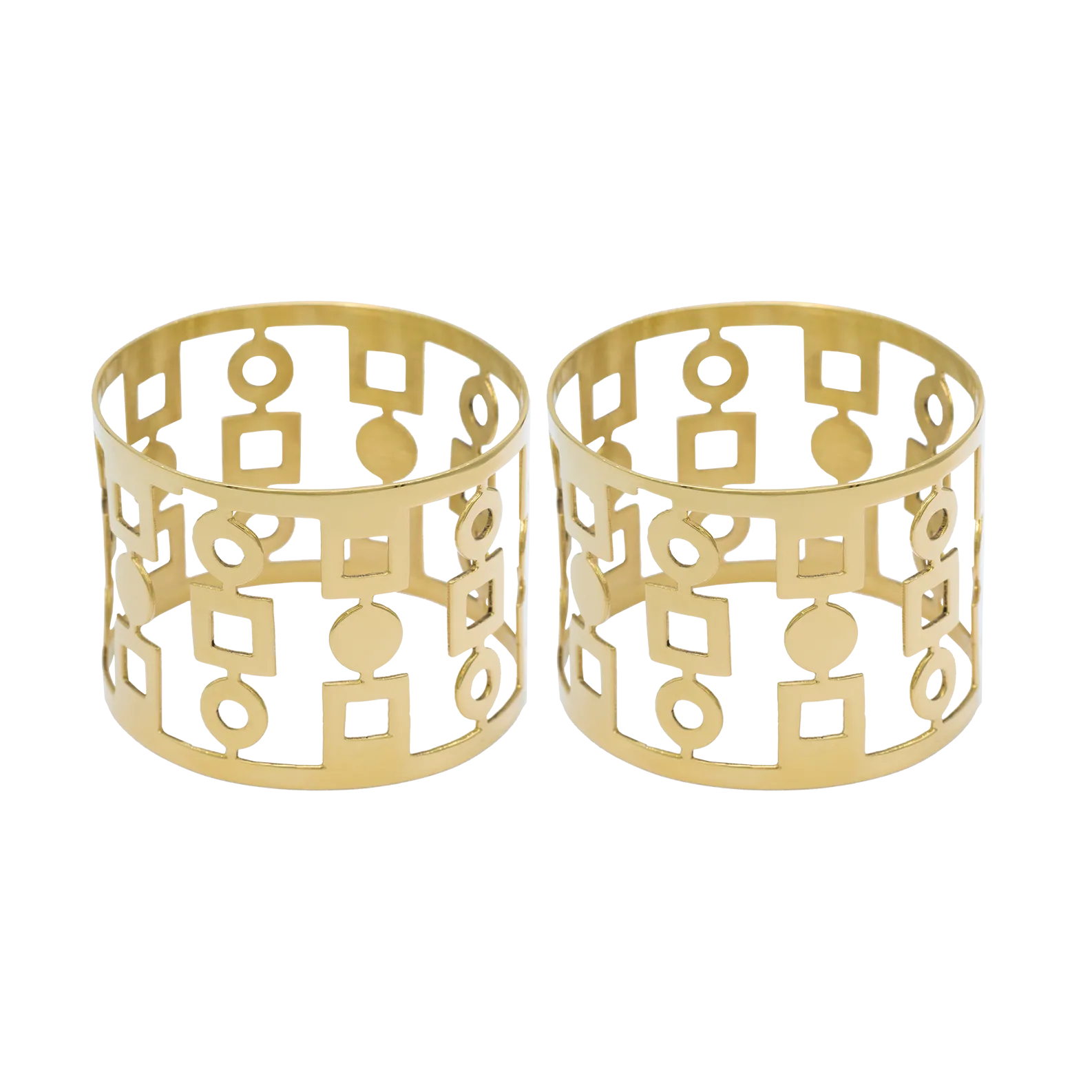 Anima serwetnik 2-pak, Mosiądz Hilke Collection