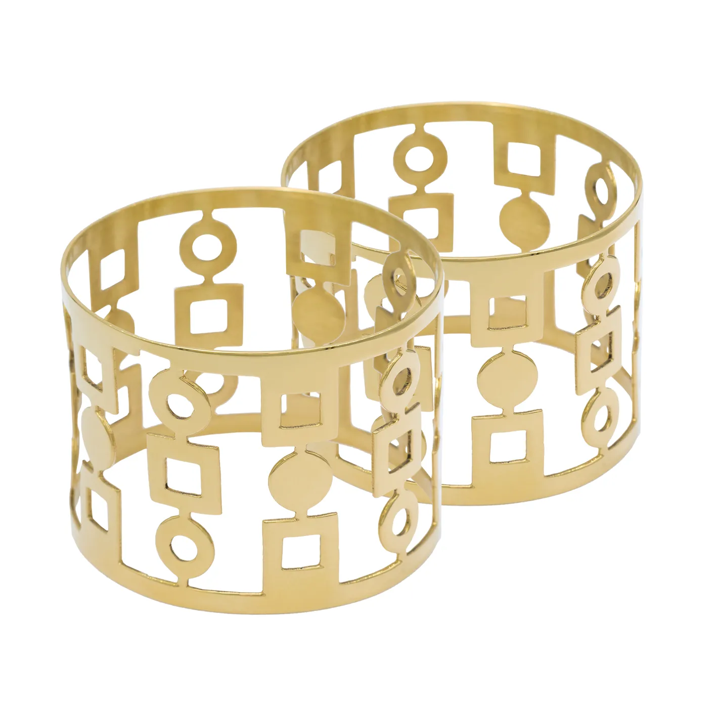 Anima serwetnik 2-pak, Mosiądz Hilke Collection