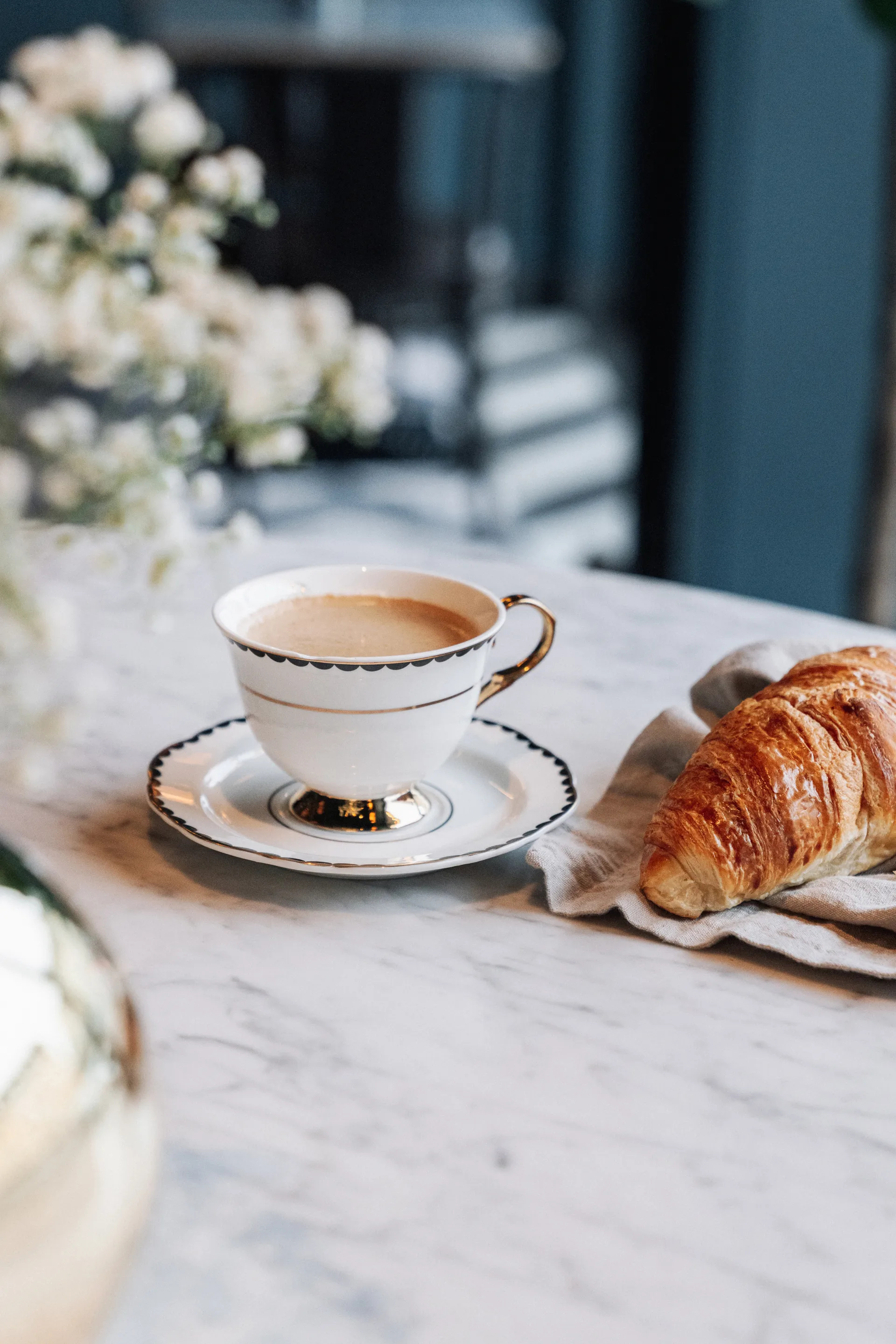 Filiżanka ze spodkiem Lignano Sabbiadoro, 220 ml Hilke Collection