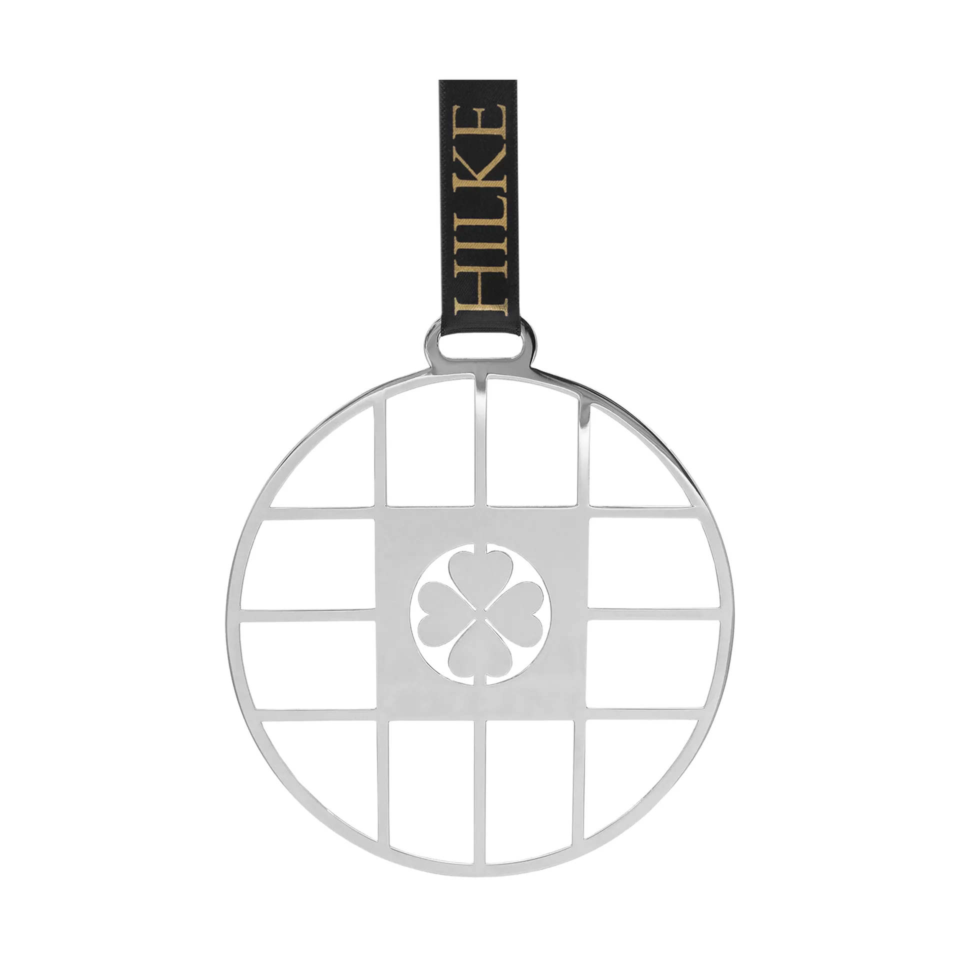 Ozdoba choinkowa Felicità, Mosiądz niklowany Hilke Collection