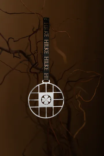 Ozdoba choinkowa Felicità - Mosiądz niklowany - Hilke Collection